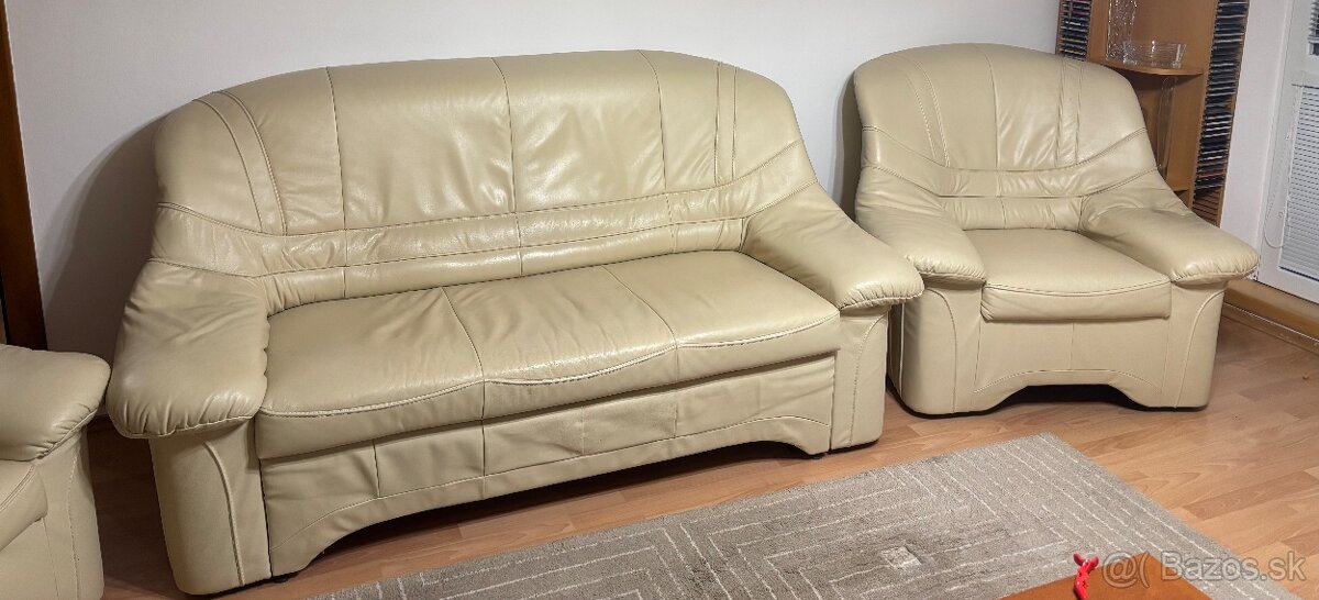 Kožená sedacia súprava - 6