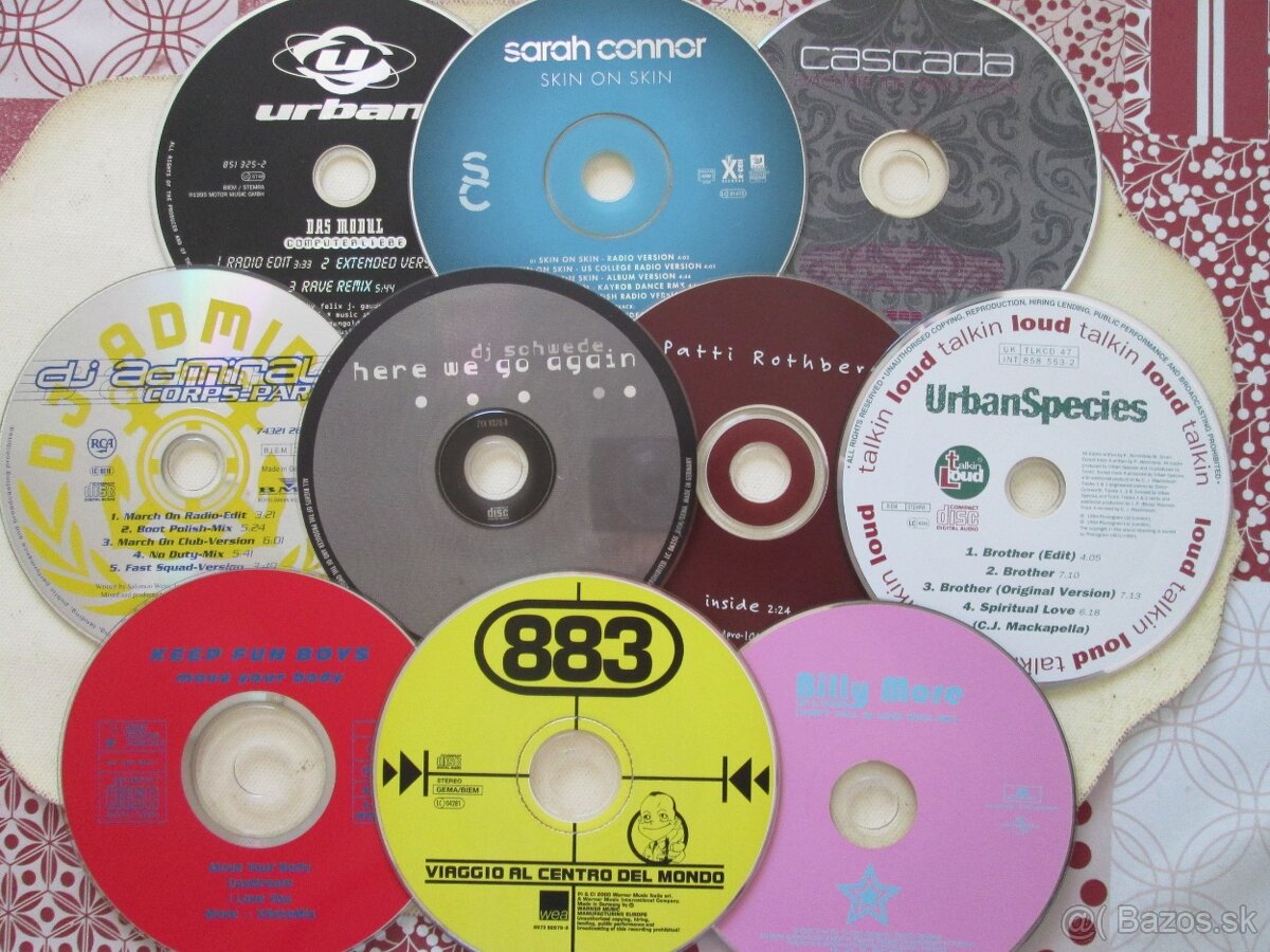 20 cd singlov bez plastových obalov a bookletov. pop vol. 3. - 6