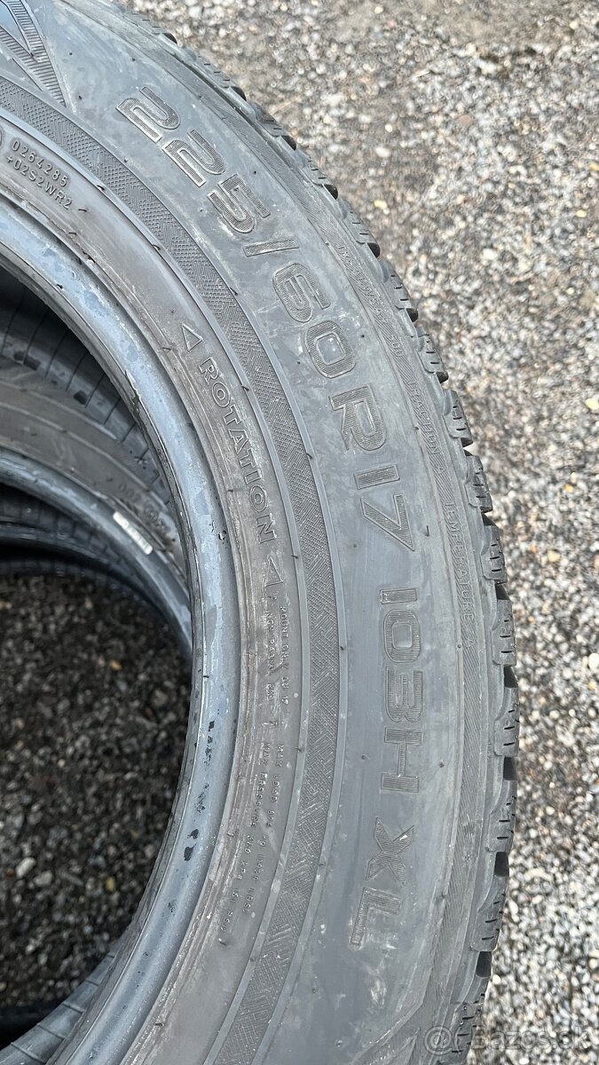 Zimné pneu 225/60 r17 sada - 6