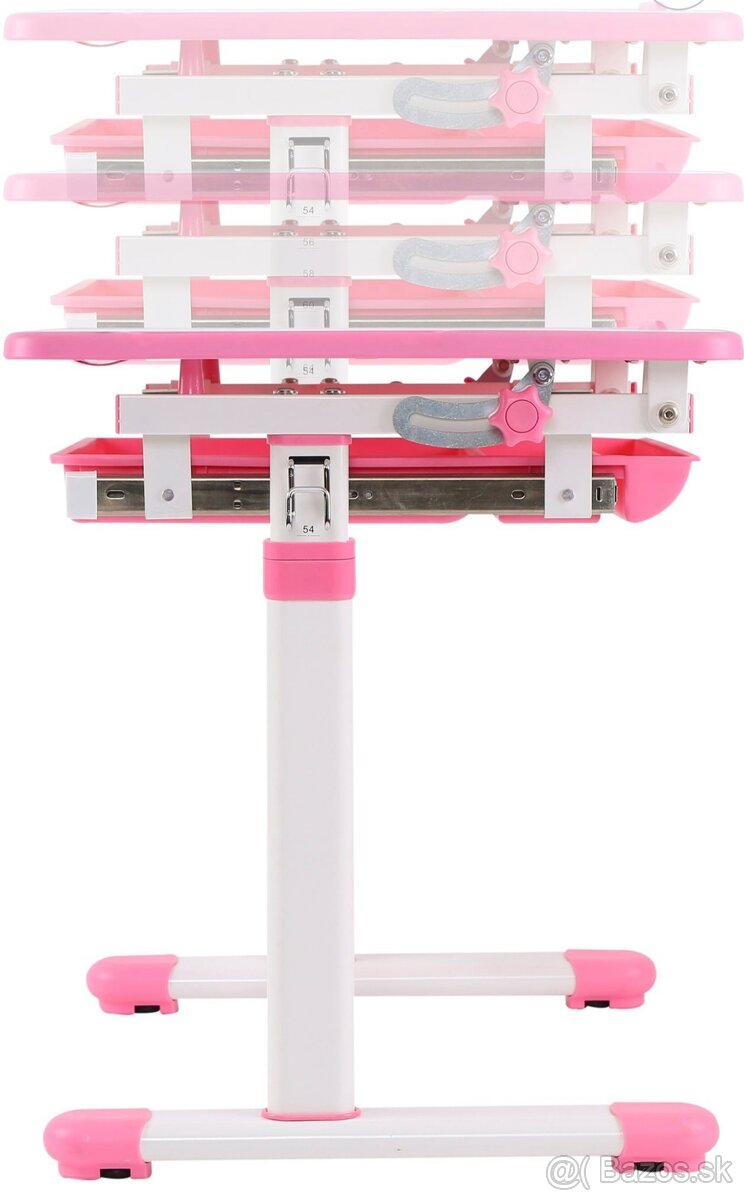 Detsky písací stôl nastaviteľný, rastúci - 6