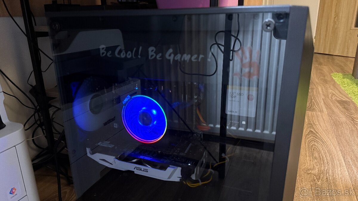 Herný PC - Ryzen 5 3600/16GB ram/GTX 1070/1TB SSD disk - 6