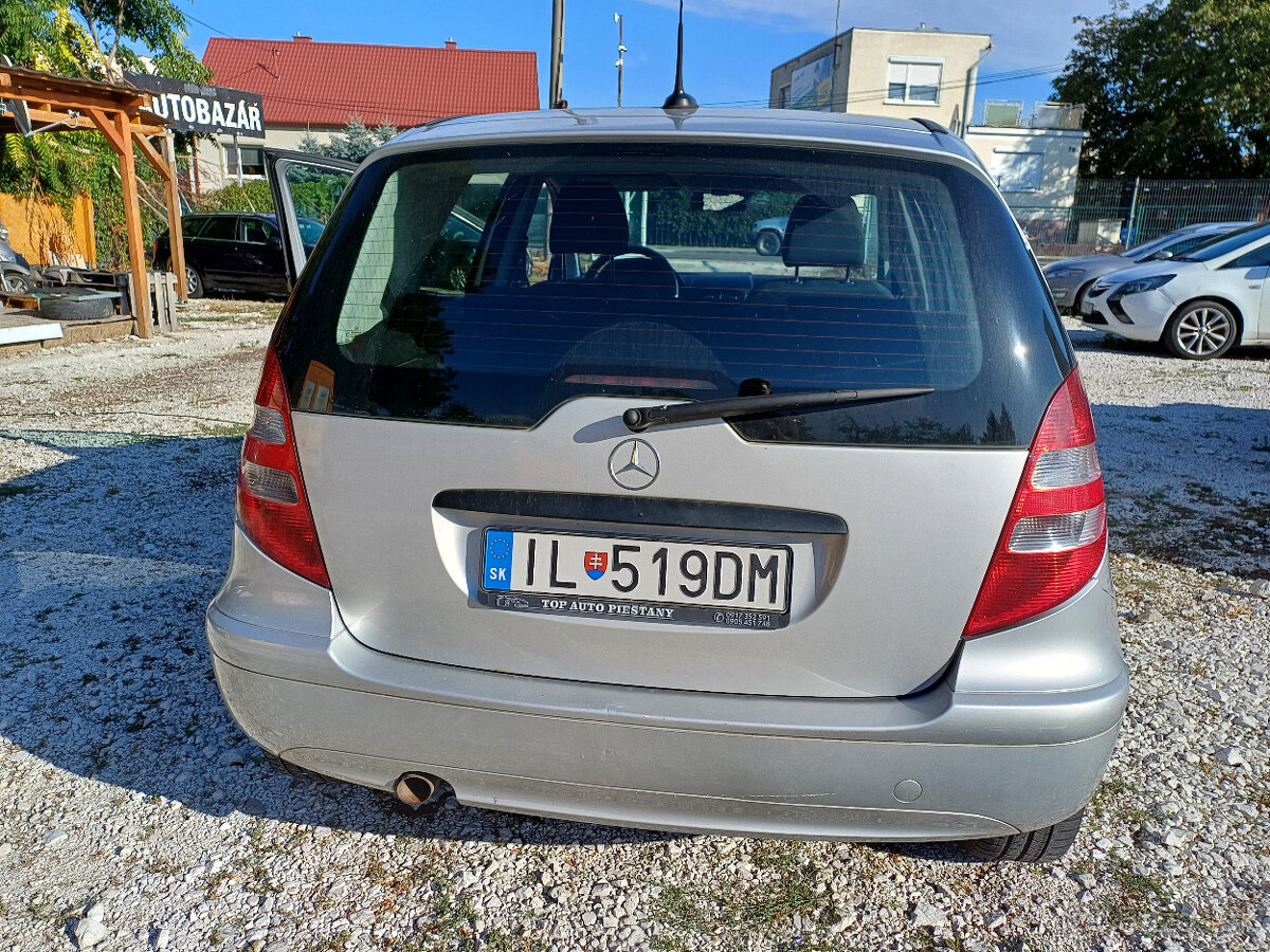 mercedes benz A160cdi, 60kw,klíma,r.v.2007,manual 5kvalt - 6