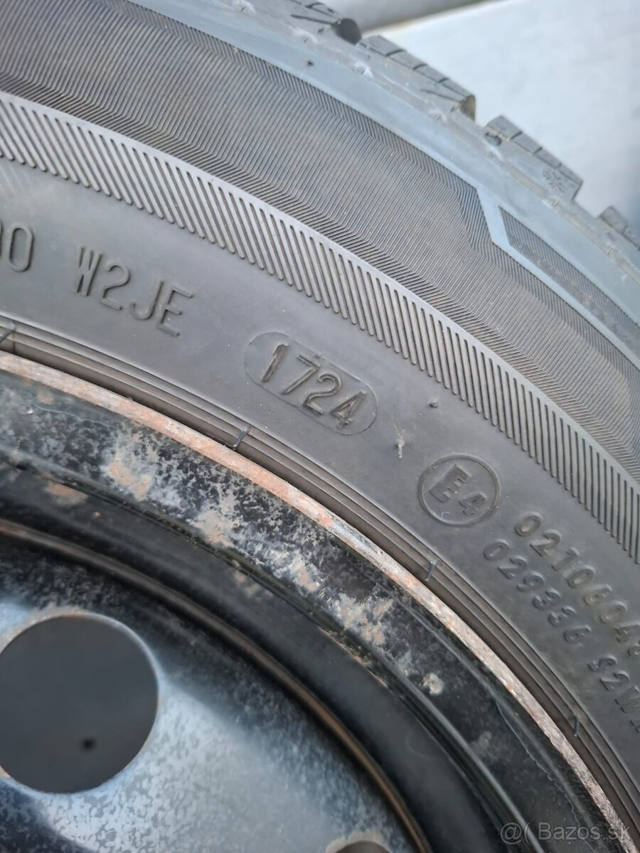 Zimna sada VW GROUP, Barum 185/60 R15 XL,5x100,8 mm, 2024 - 6