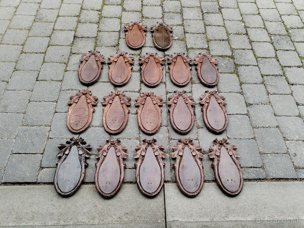 Podložky pod trofeje srncov - 6