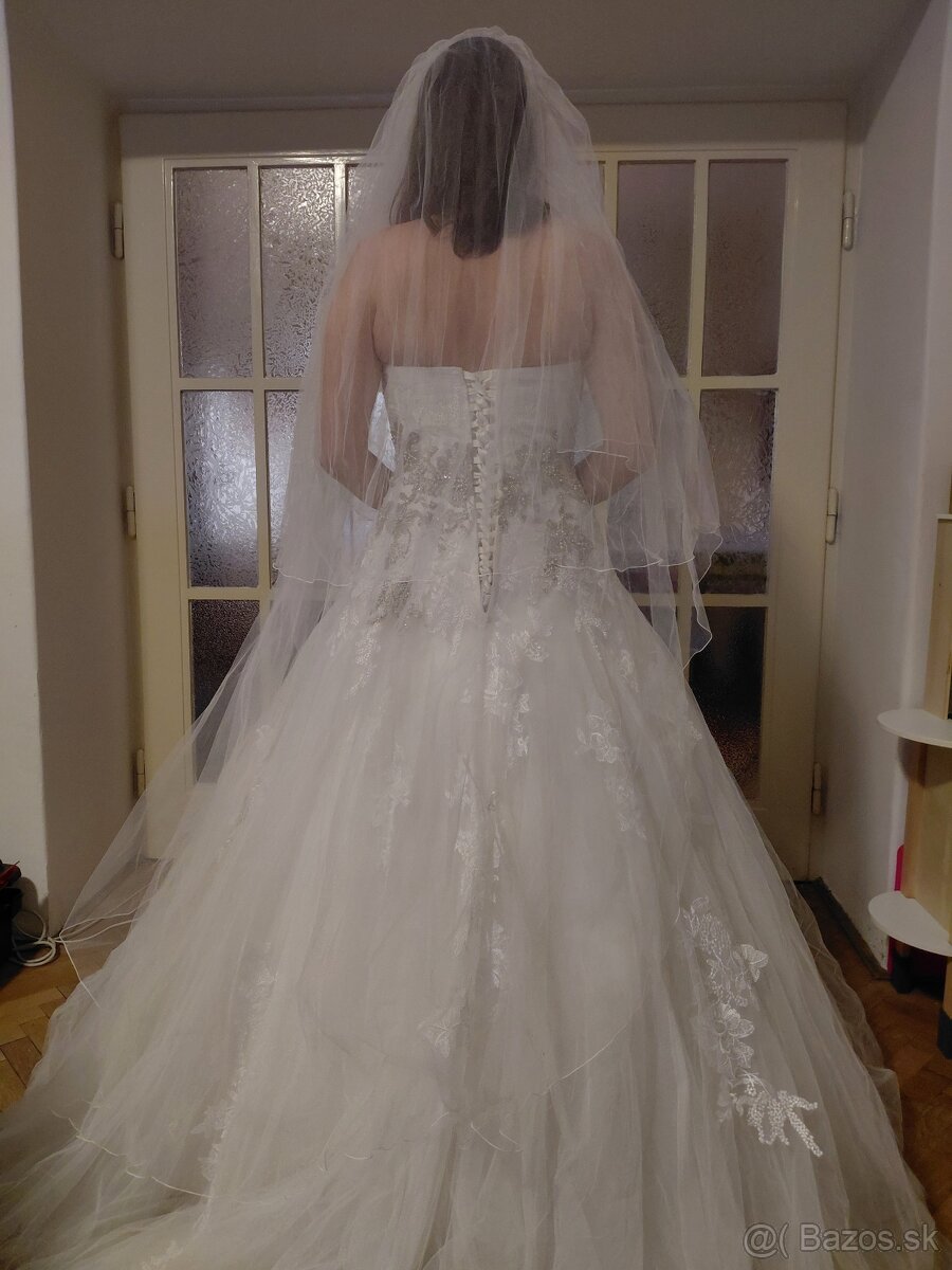 Predám svadobné šaty - 6