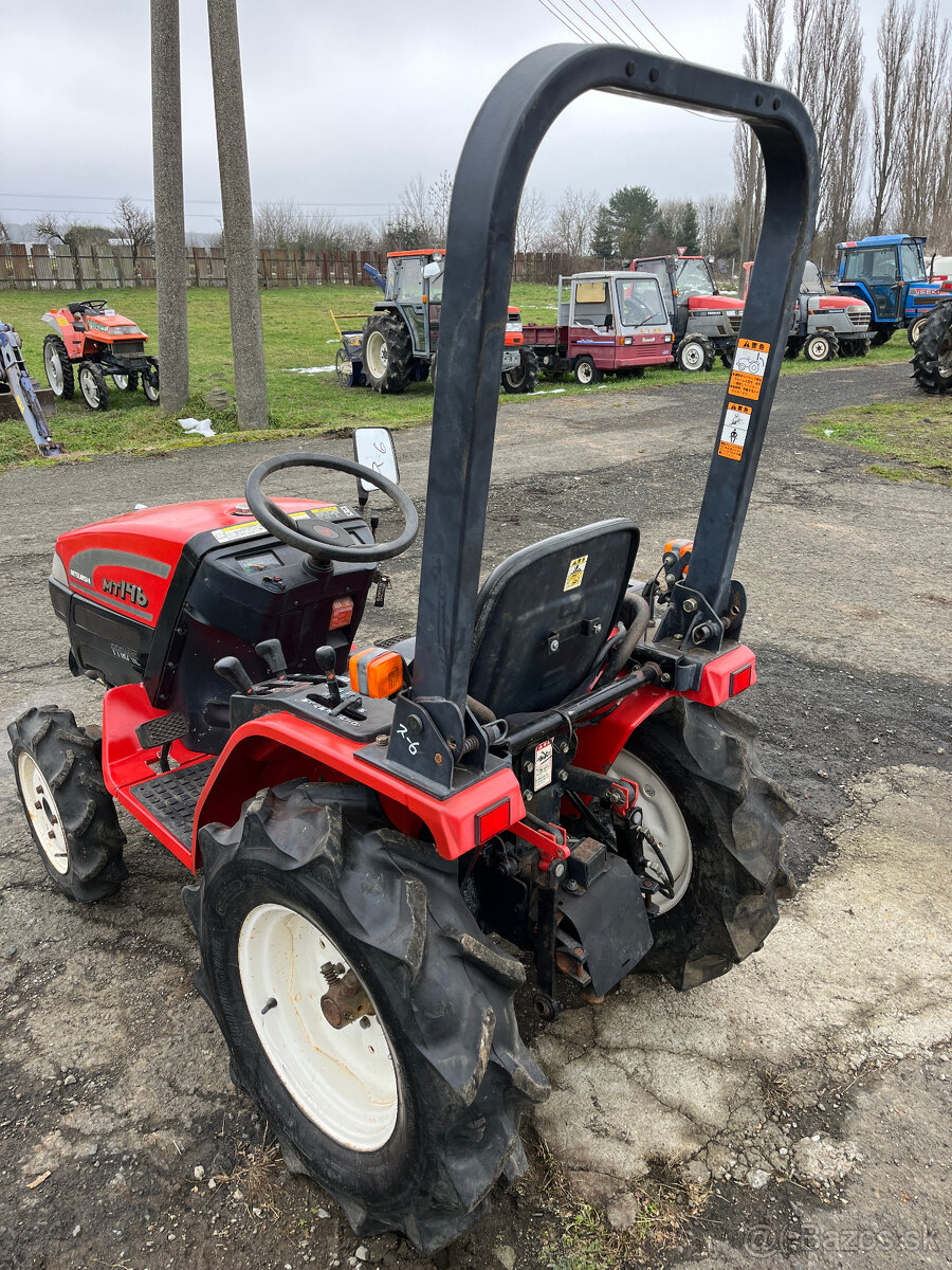 Malotraktor Mitsubishi MT146 s rotavátorom - 6
