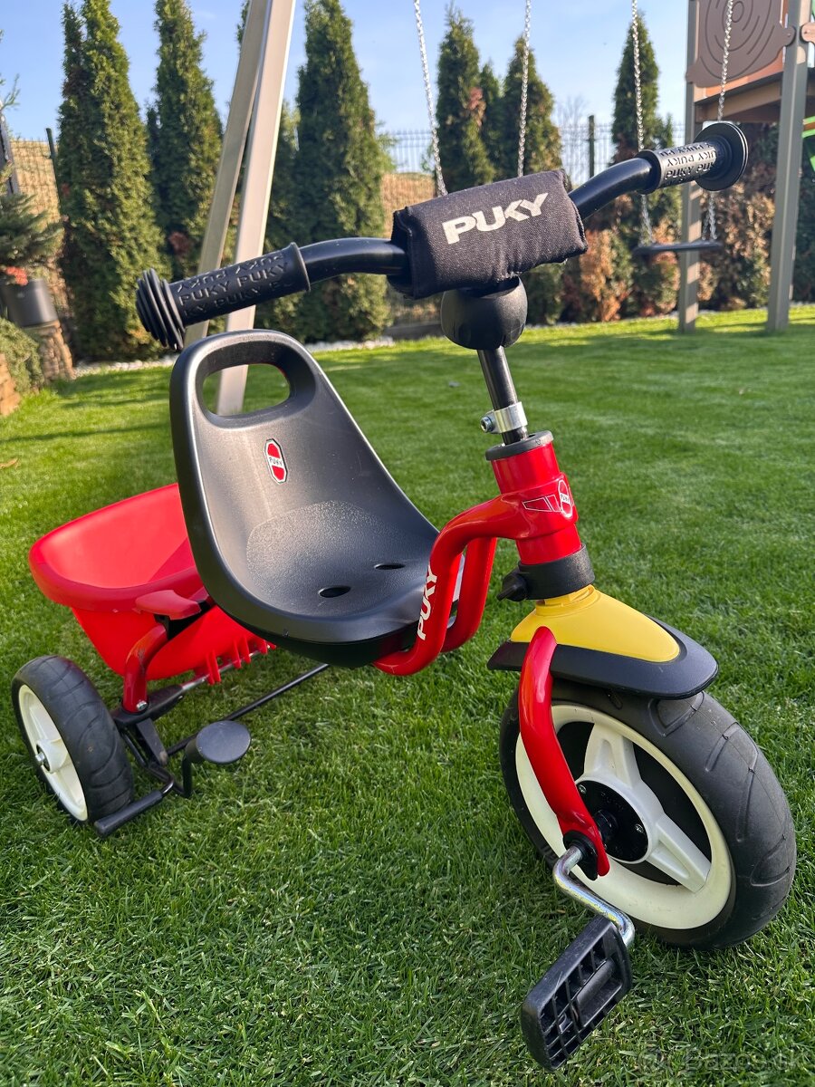 PUKY Detská trojkolka s vodiacou tyčou - 6