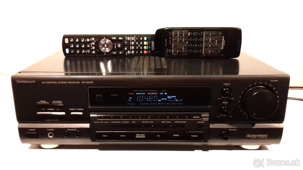 5.1 zvuk =220W Receiver TECHNICS SA-GX370, JAPAN, AR13, AR19 - 6