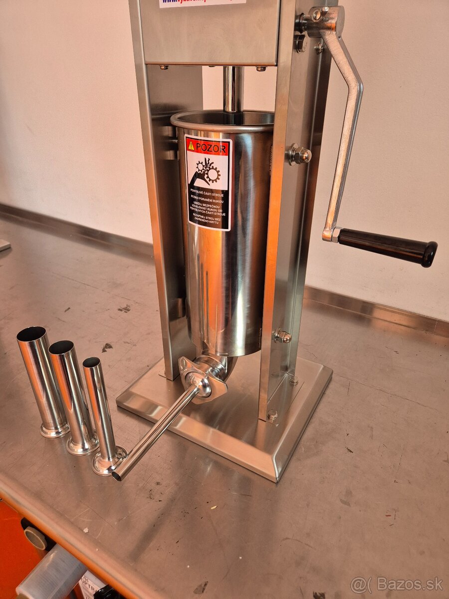 Plnička klobás 5 L Mäsiarsk plnička klobás a salámů - 6