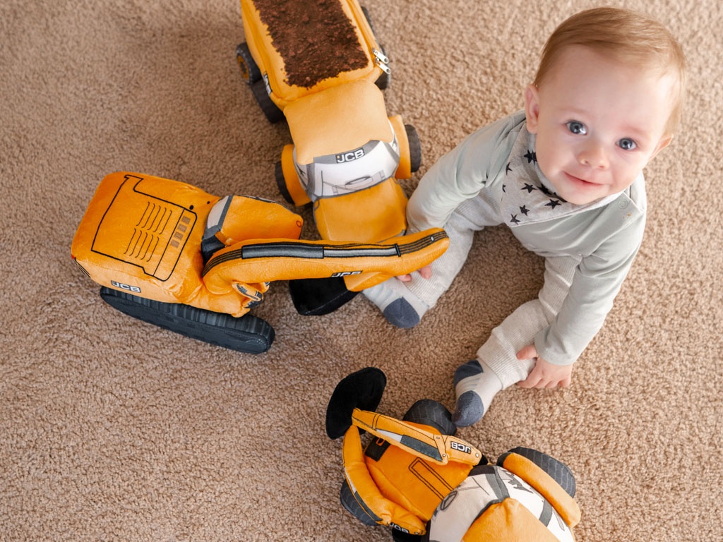 Plyšový bager JCB - 6