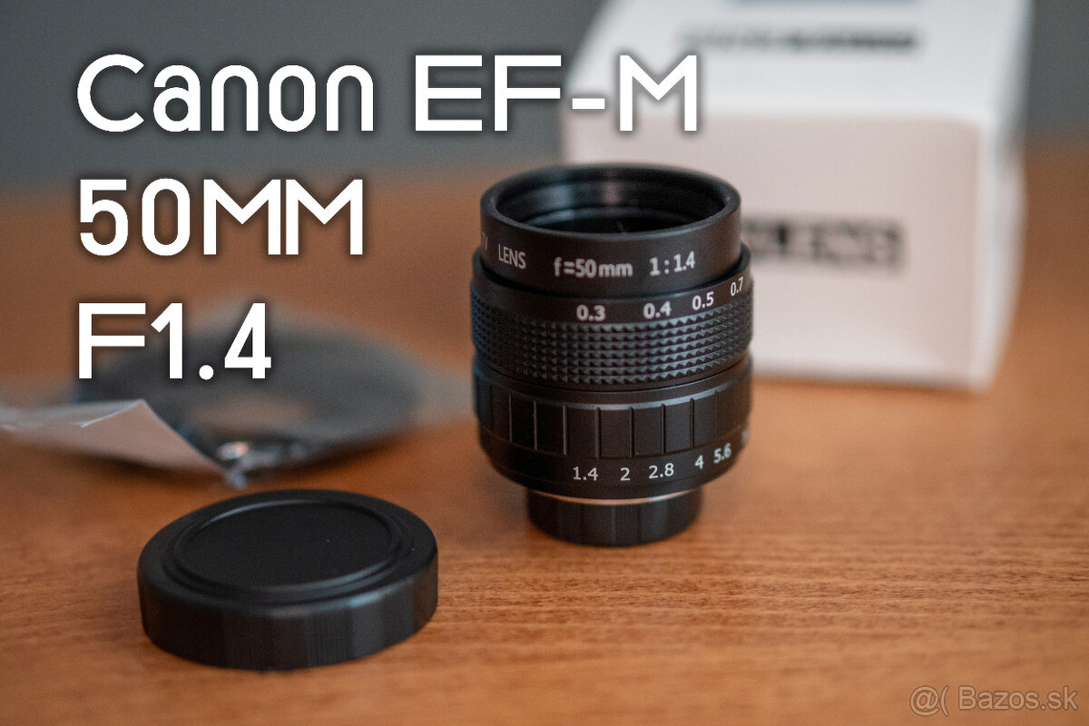 Objektív Fujian 50mm f/1.4 - 6