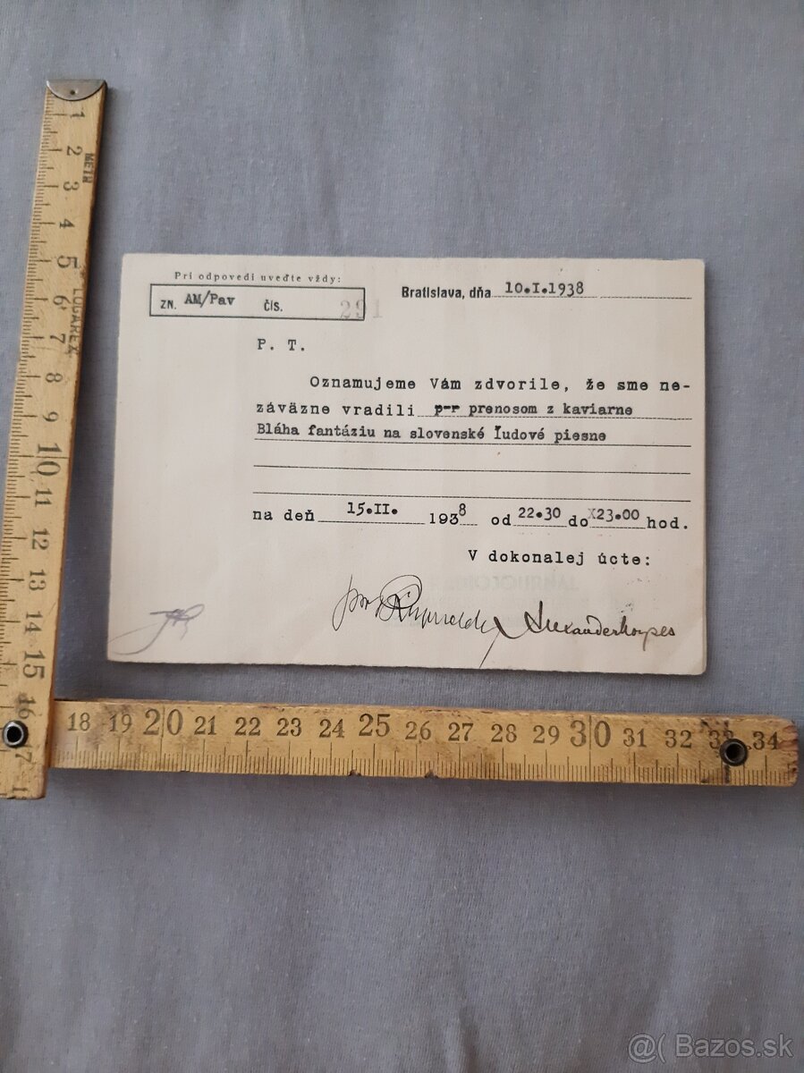 Originál autogram, zberateľ podpisov - 6