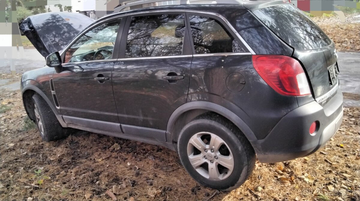 Opel Antara 2.2 CDTI 2014 120kW predam MOTOR Z22D1, DVERE, T - 6