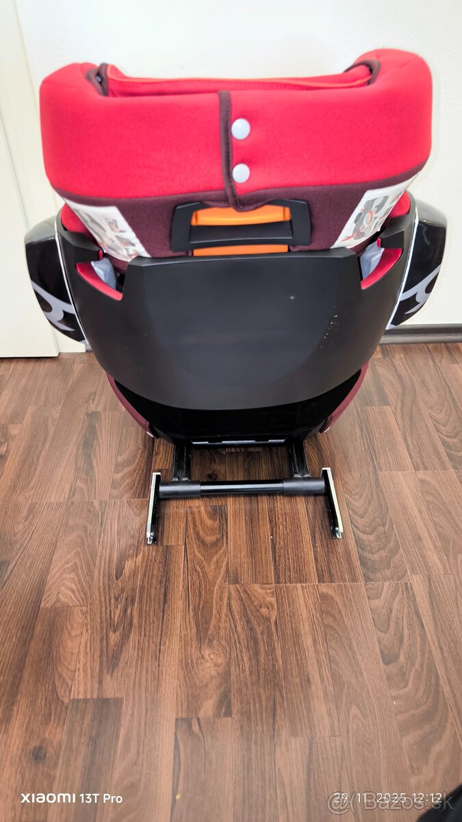 Cybex Solution X2-Fix Silver Rumba Red autosedačka 15-36 kg - 6