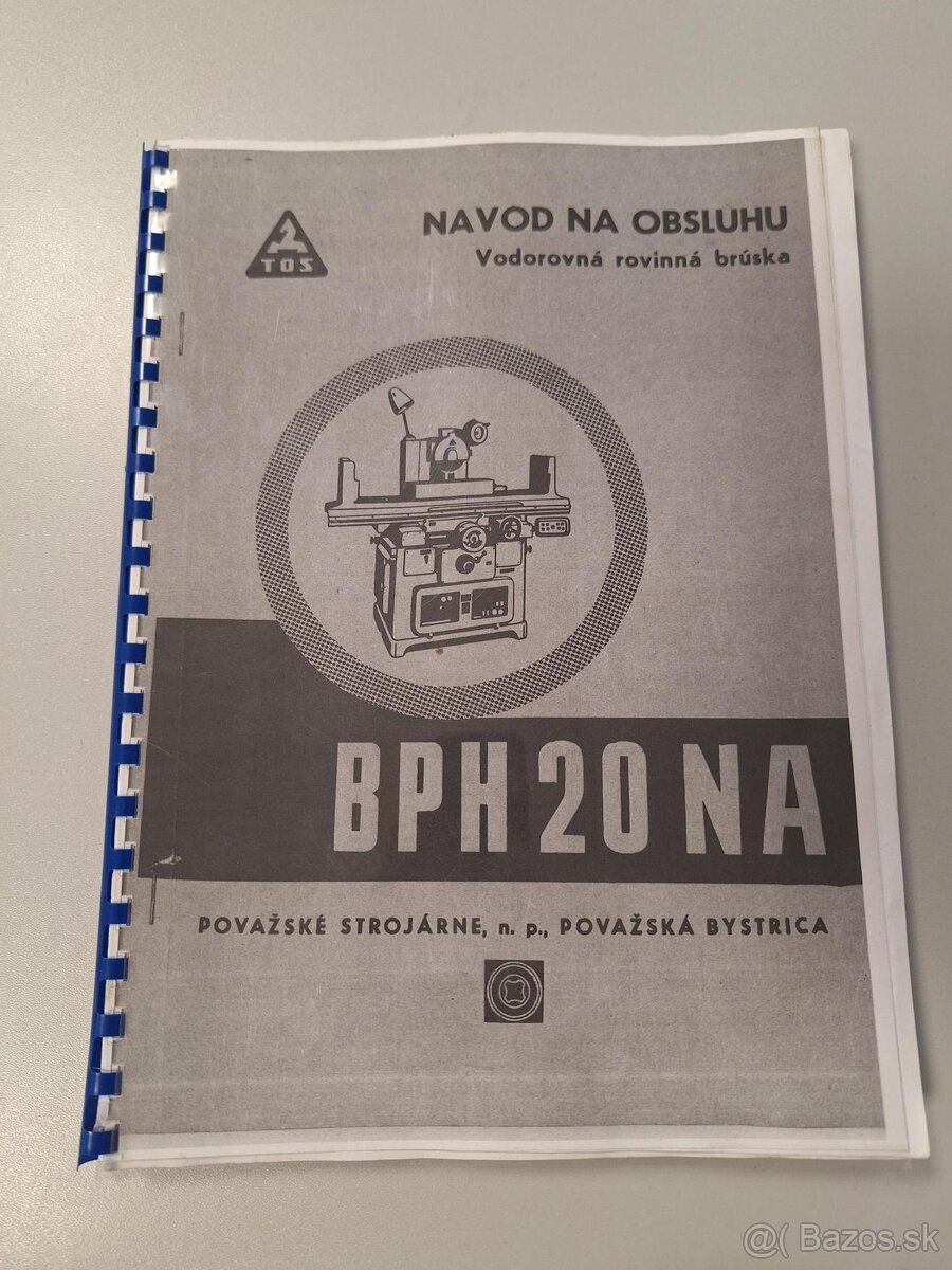 rovinná brúska BPH 20NA - 6