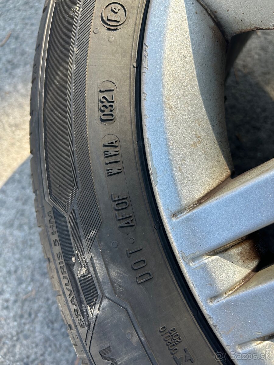 Predám hliníkové disky s pneu R16 - 6