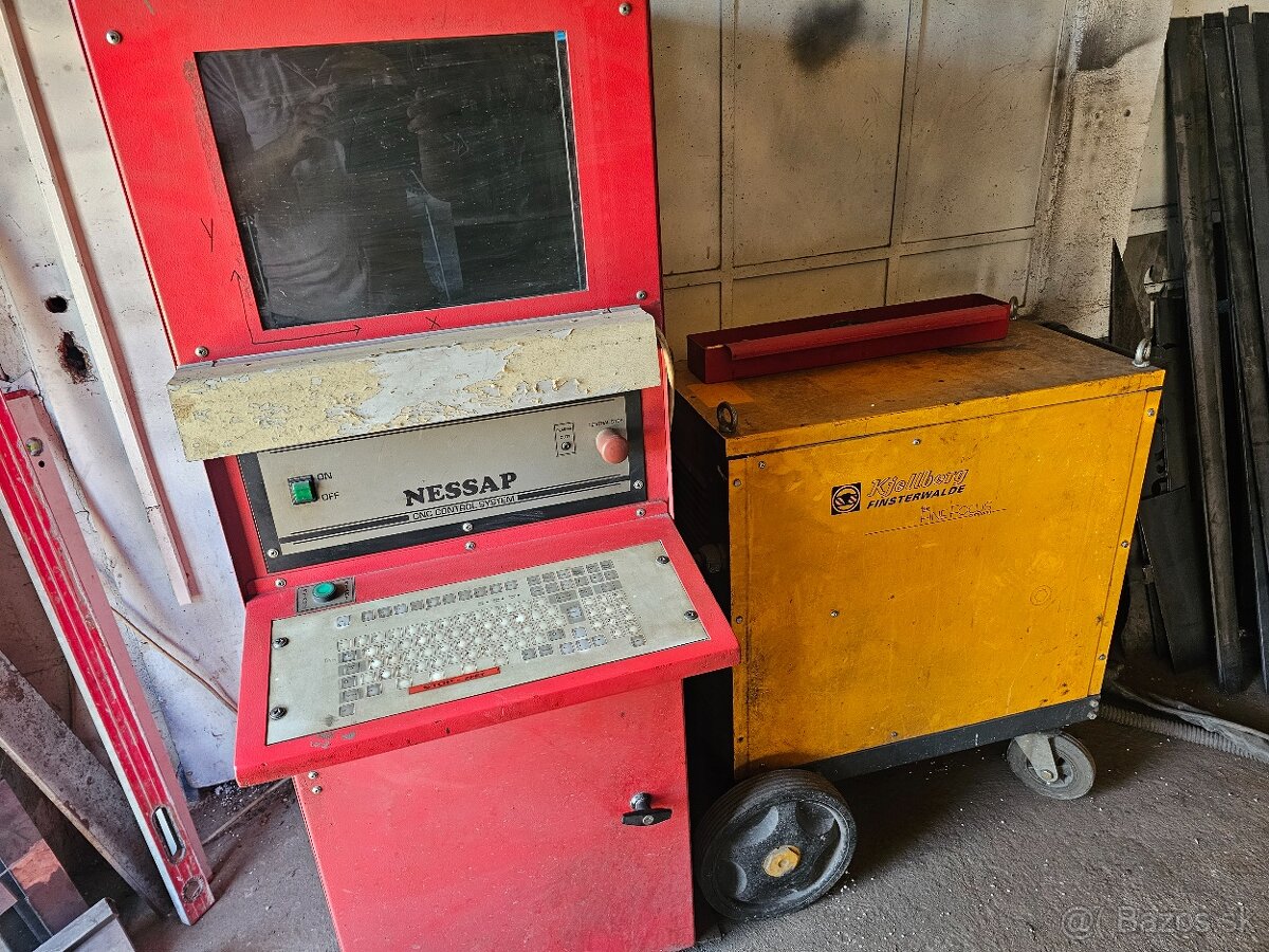 Predám plazmový rezací stroj Nessap 1600 - 6