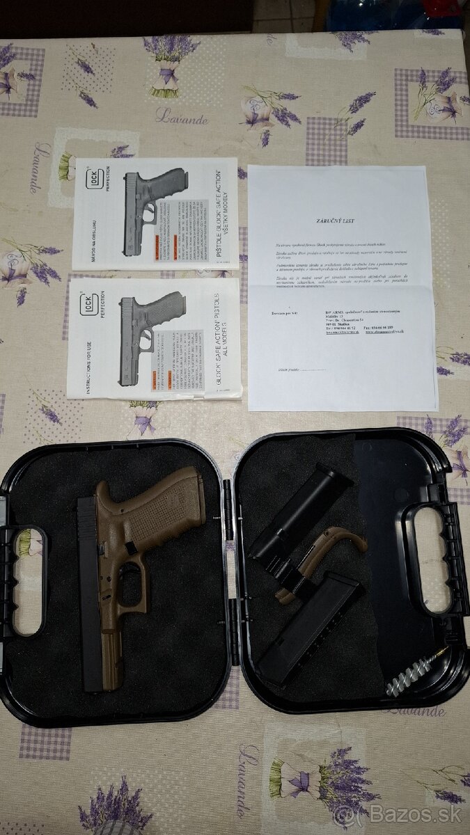 Predam Glock 17 gen4 9x19 ako nový - 6