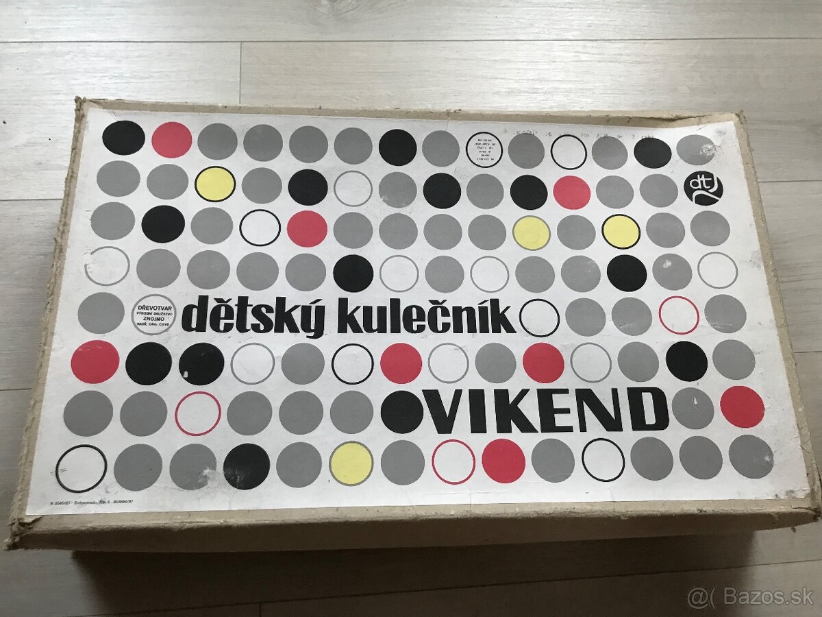 Retro detsky kulecnik VIKEND - 6