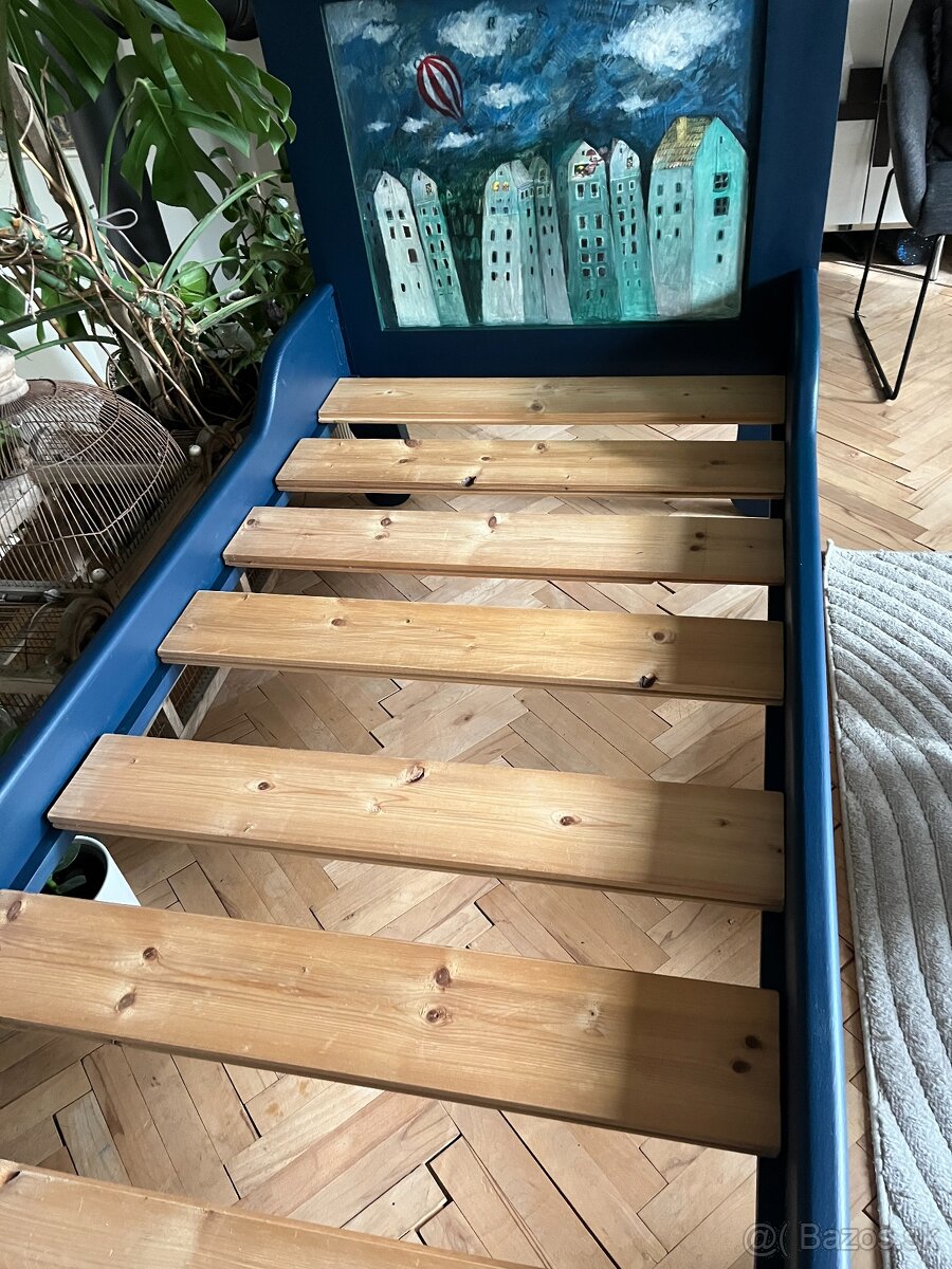 Starozitna postel 90x200cm - 6