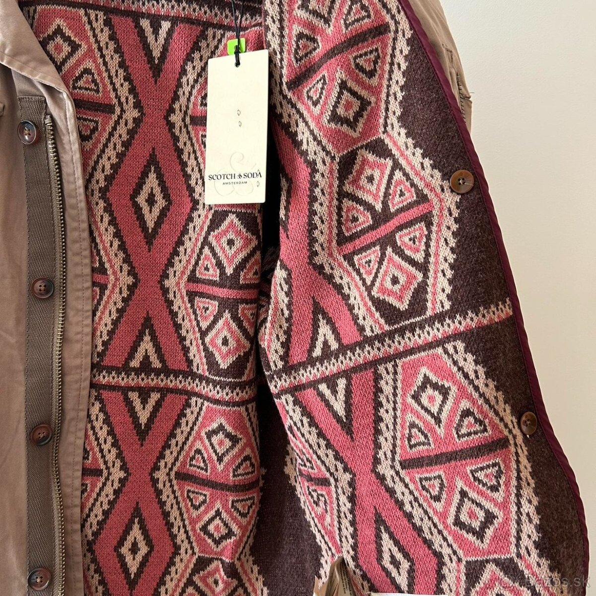 Scotch & Soda army prechodna zimna bunda kabat NOVA ORIGINAL - 6