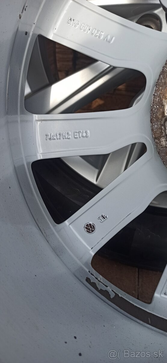 VW kolesá 5x112 r17 - 6