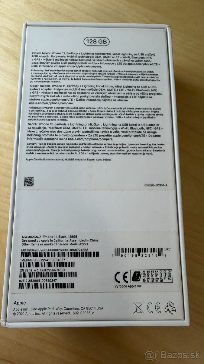 Predám Iphone 11 128GB black - 6