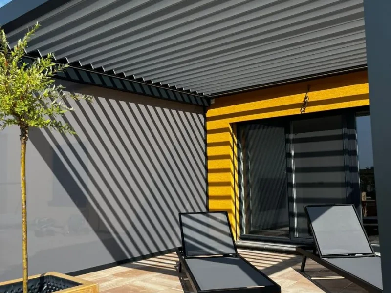 Bioklimaticka pergola 6x3m - 6