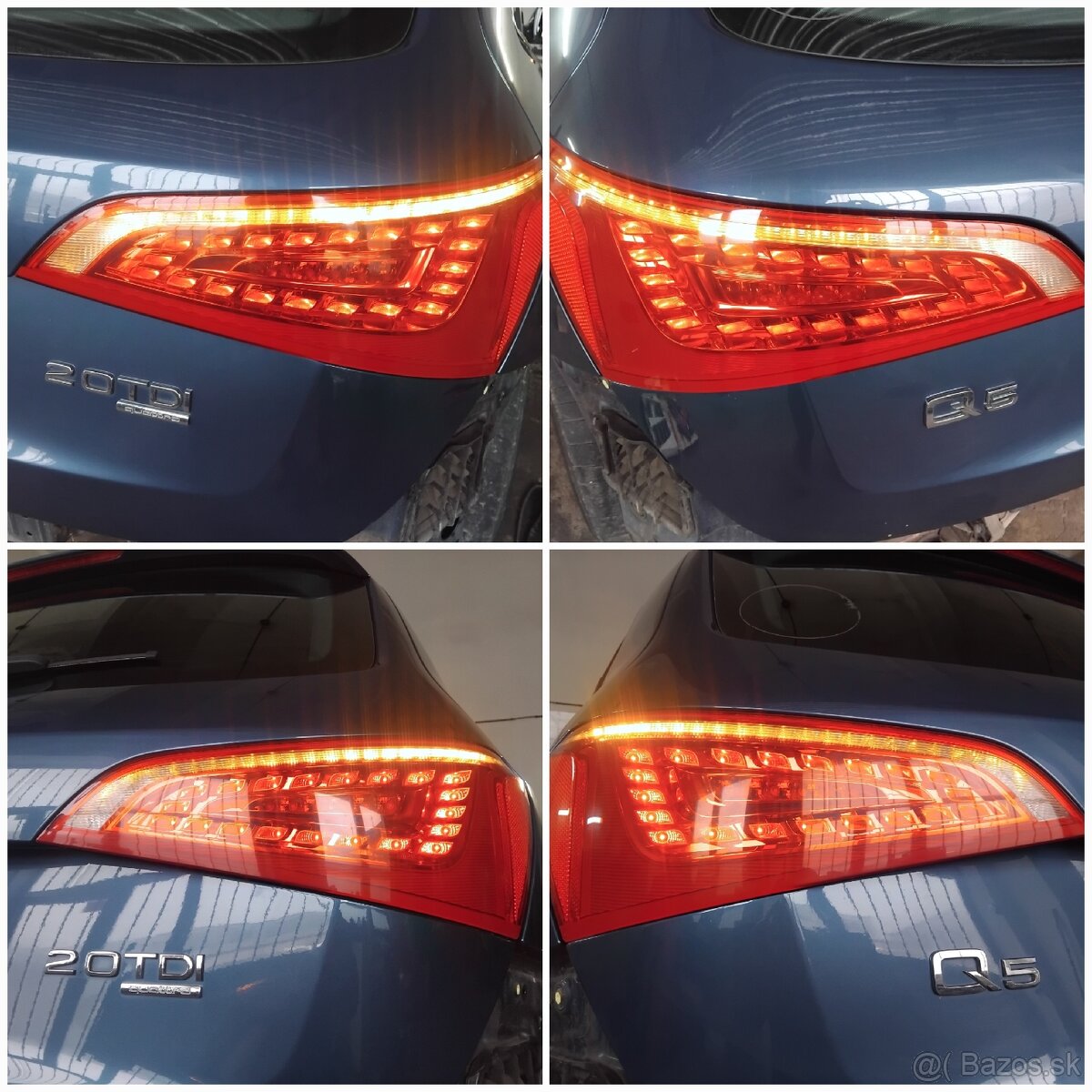 zadné LED svetlá Audi Q5 - 6