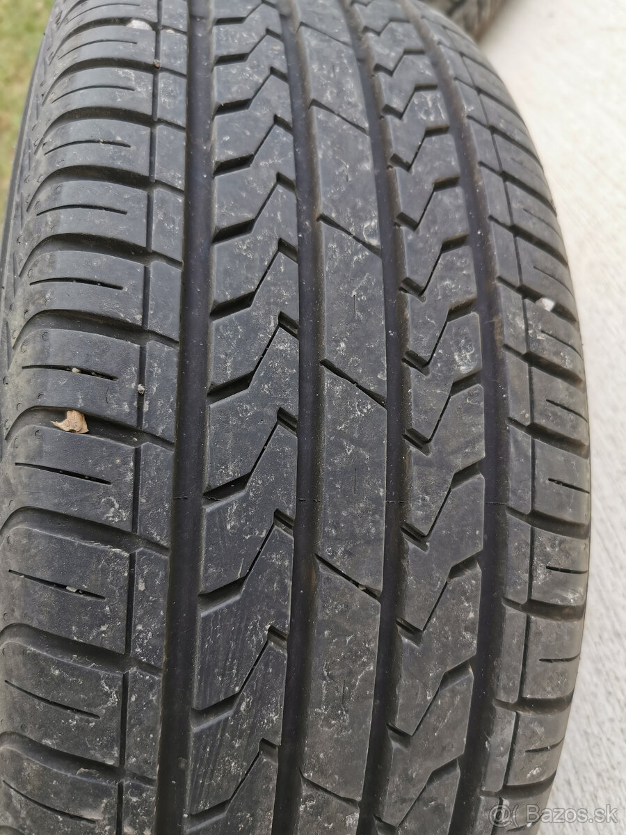 Predám pneu na diskoch 205/55 R16 5x110 - 6
