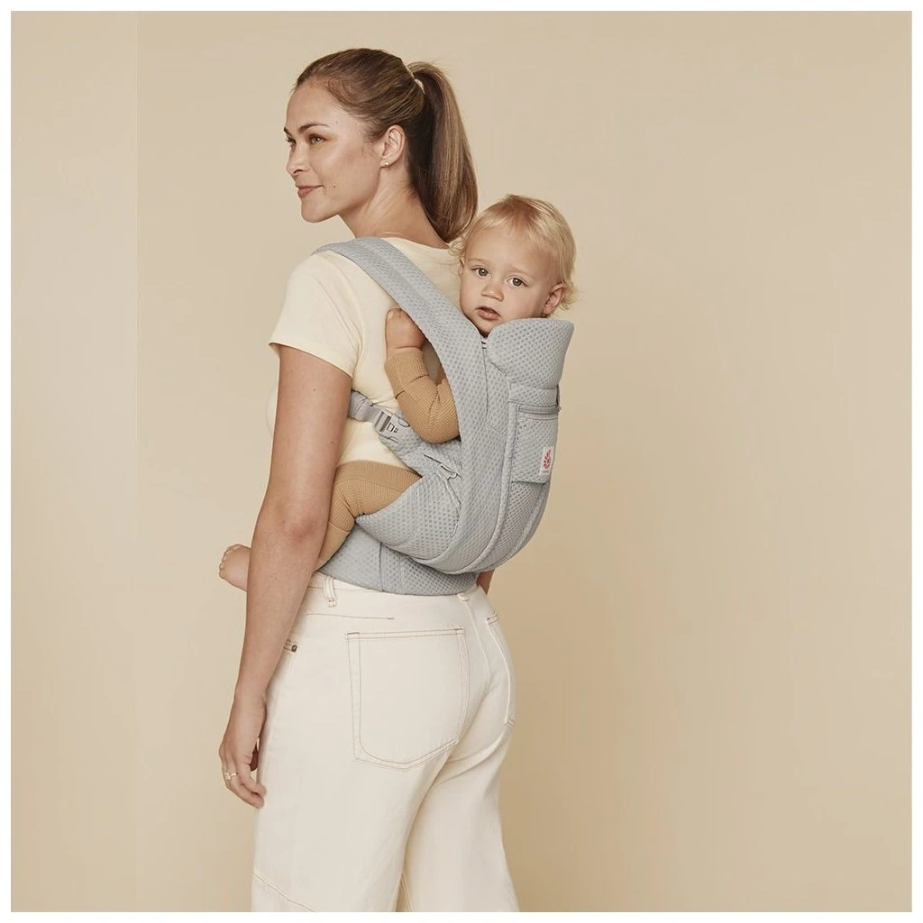 Nosič ERGOBABY - OMNI DELUXE Mesh - Pearl Grey - NOVÝ - 6