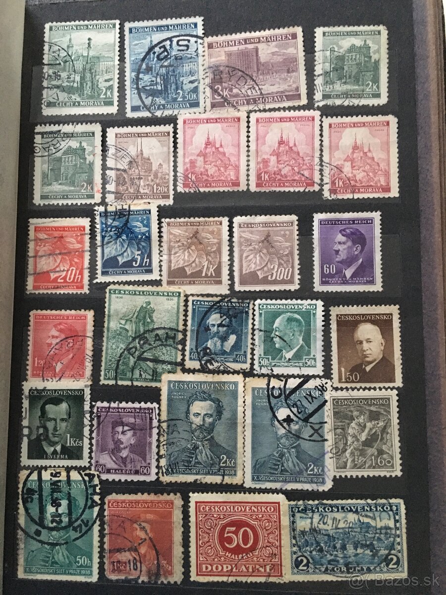 Staré známky na predaj 2 - 6