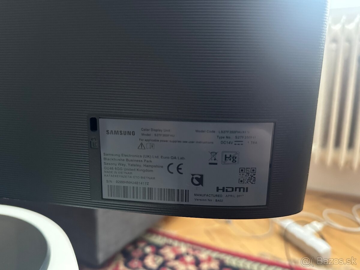 27" Samsung S27F350 - 6