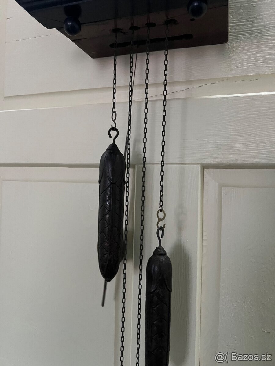 Starožitné kyvadlové hodiny - 6