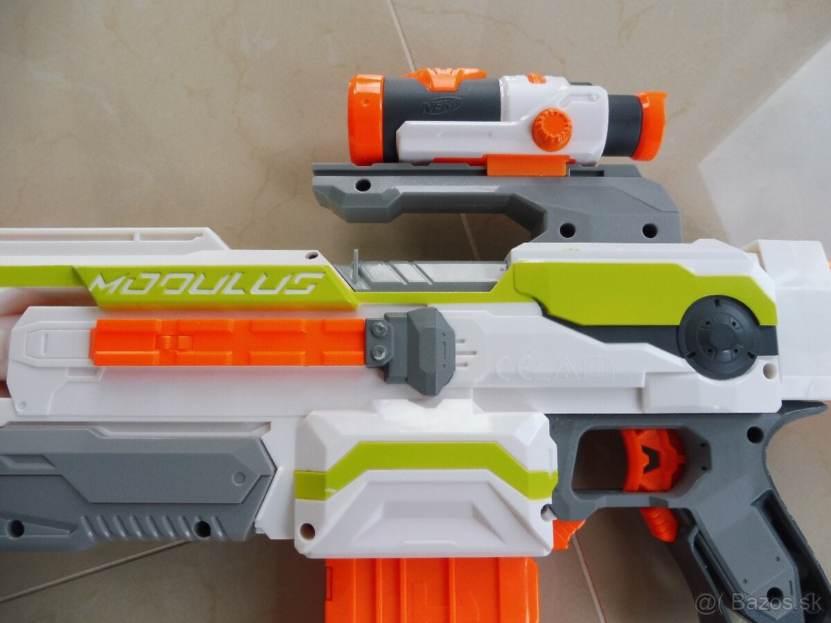 NERF Predám Pušku N-STRIKE MODULUS ECS-10 AUTOMATIC B1538 - 6