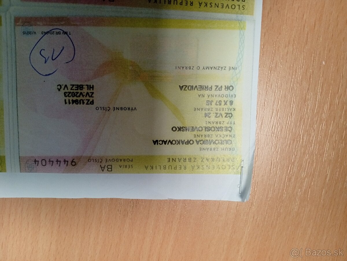 Dlhá opakovania zbraň C - 6