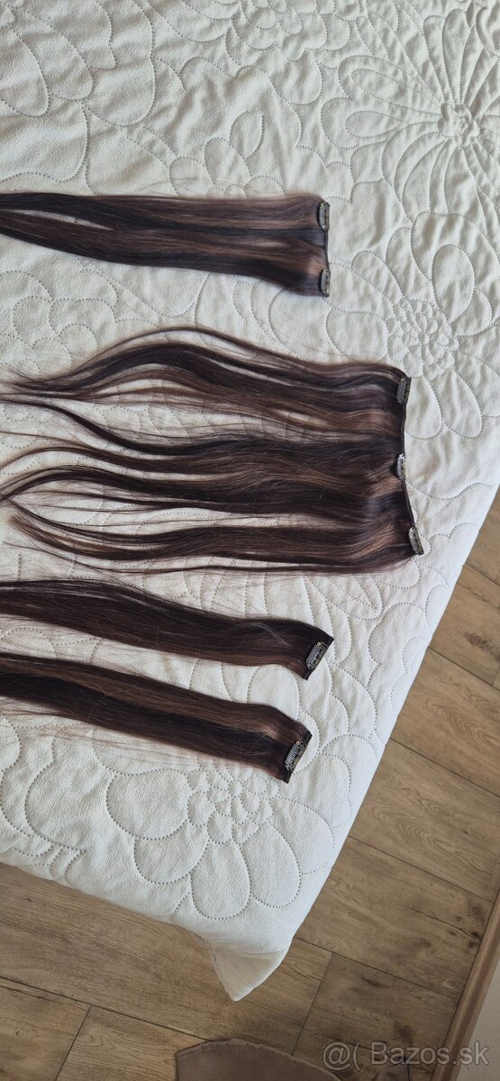 Clip in vlasy 40 cm - 6