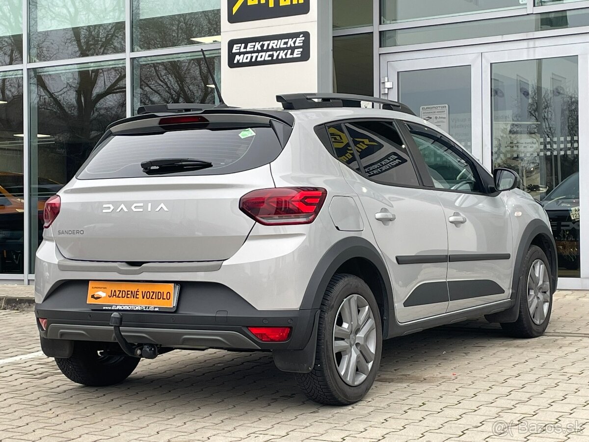 Dacia Sandero Stepway 1.0 LPG M6, 1.majiteľ, nové v SR - 6