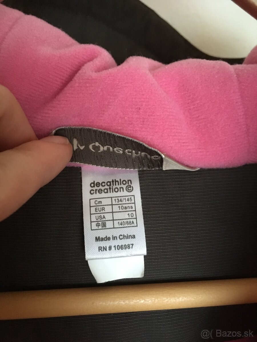 Bunda zn.decathlon creation veľ.134/145 - 6