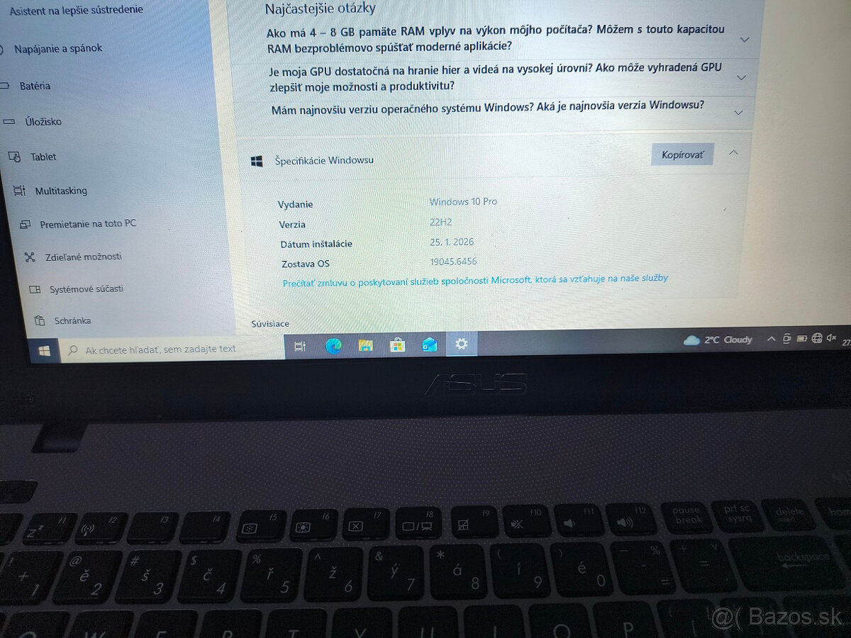 ASUS X550LD 15,6" - 6