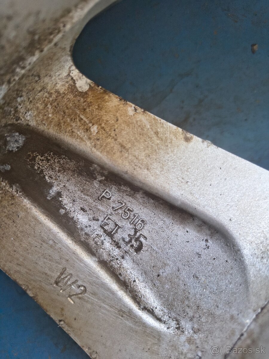 Alu disky R16 x 7,5J, 5x110 - 6