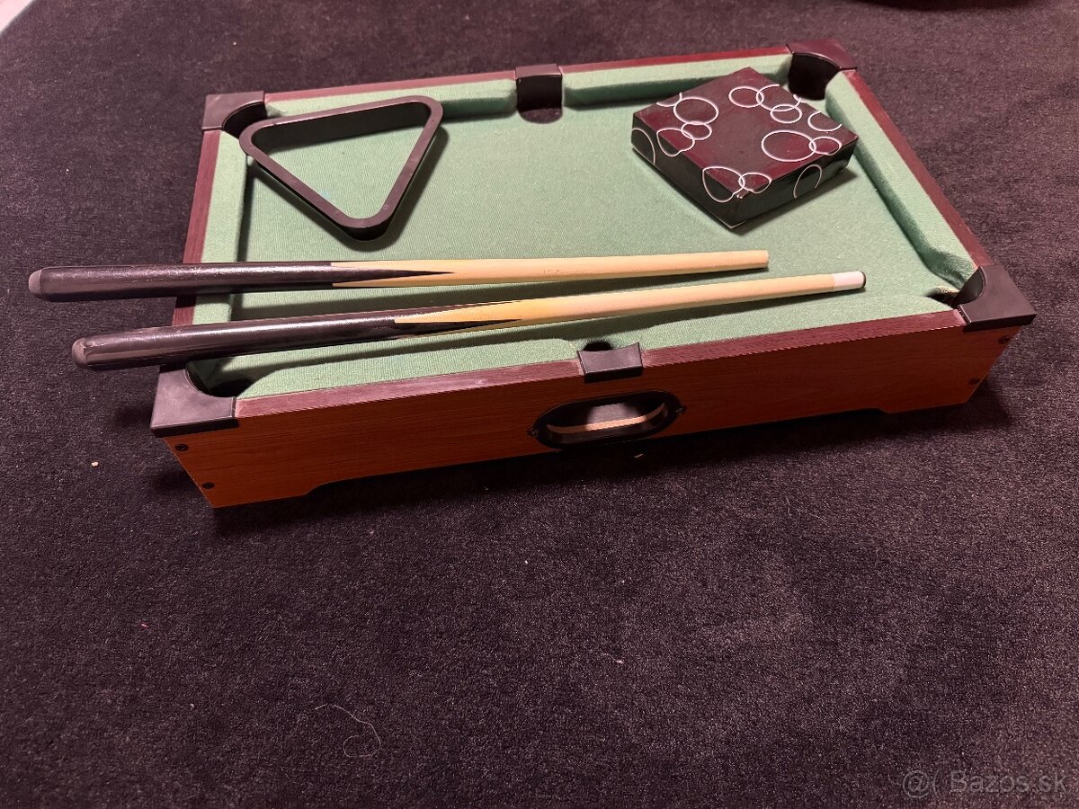 Detský drevený biliard - 6