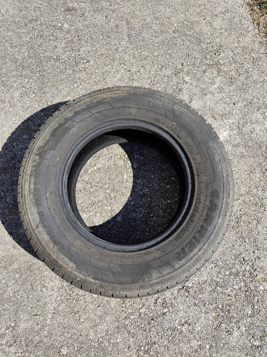 215/70R15C Pirelli letná - 6