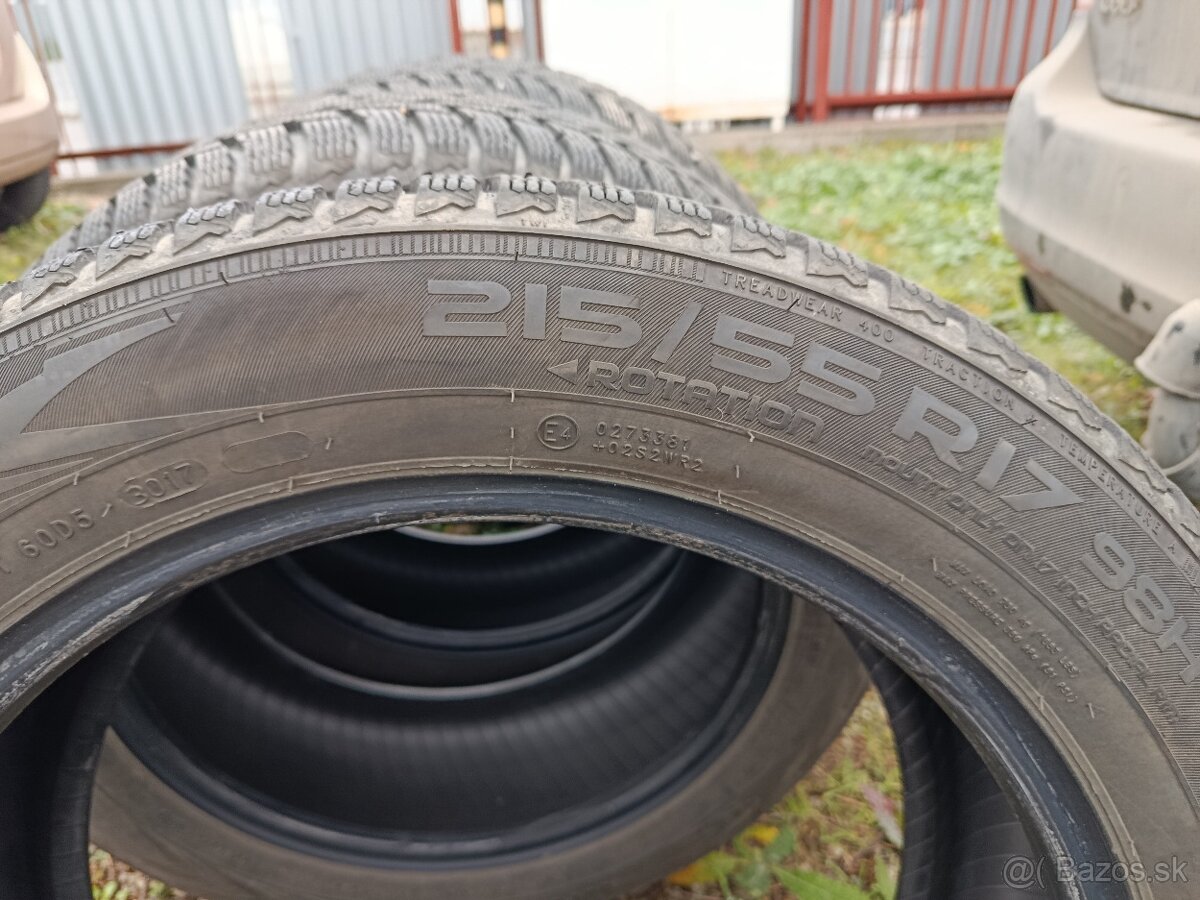 215/55r17 zimné nokian - 6