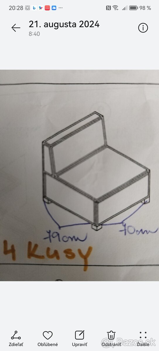 Sedacia súprava - 6
