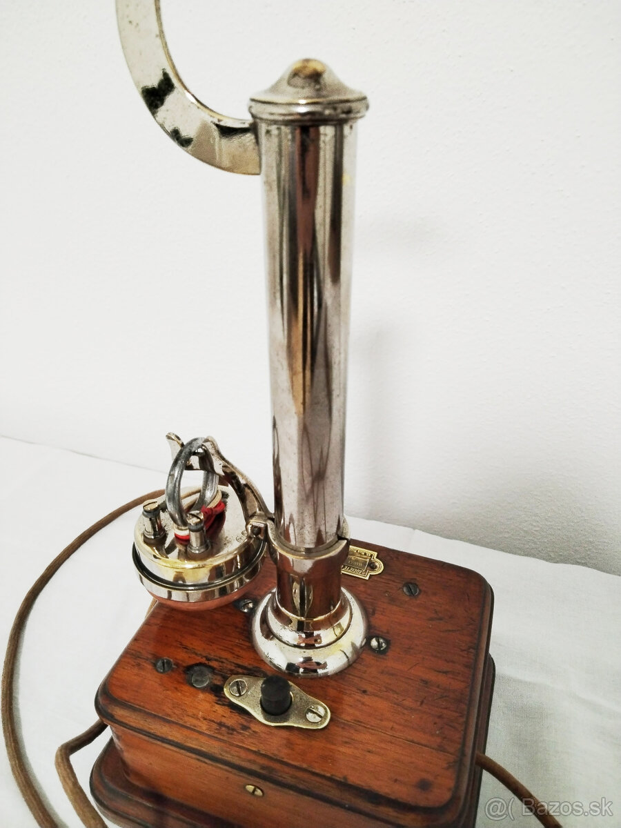 starožitný telefón Picart Lebas - 6