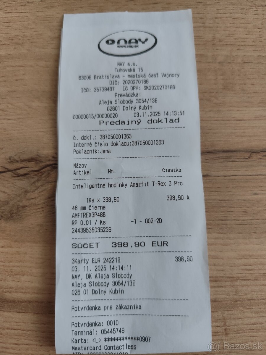 Smart hodinky Amazfit T REX 3 pro - 6