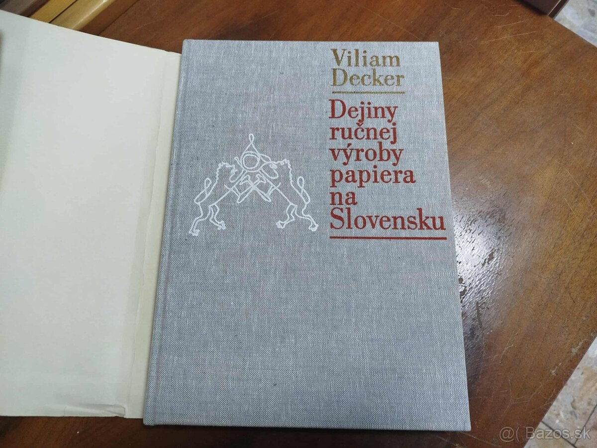 Dejiny ručnej výroby papiera na Slovensku--1982--Matica slov - 6