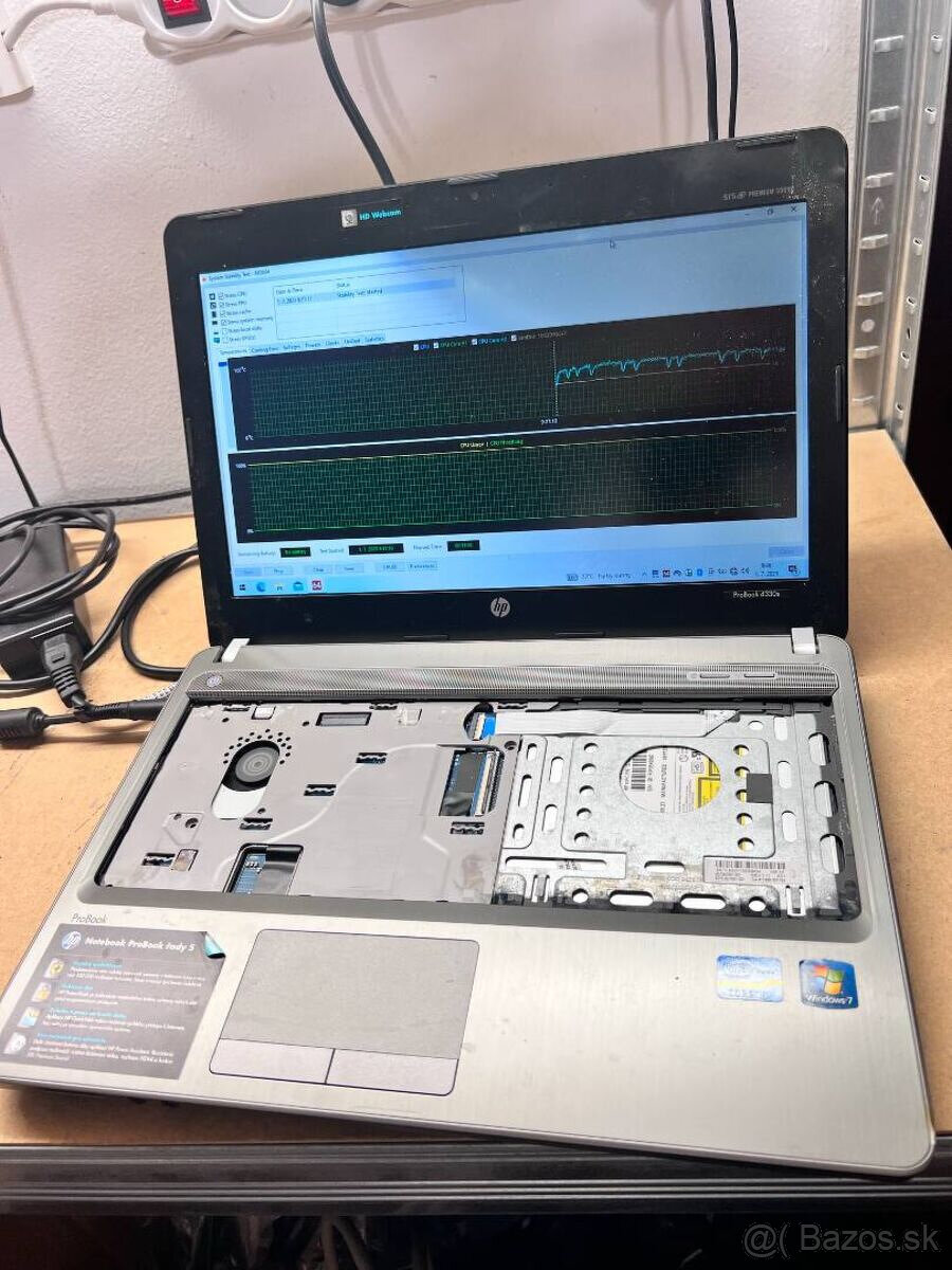 Predám funkčnú použitú matičnú dosku do notebooku HP 4330s. - 6