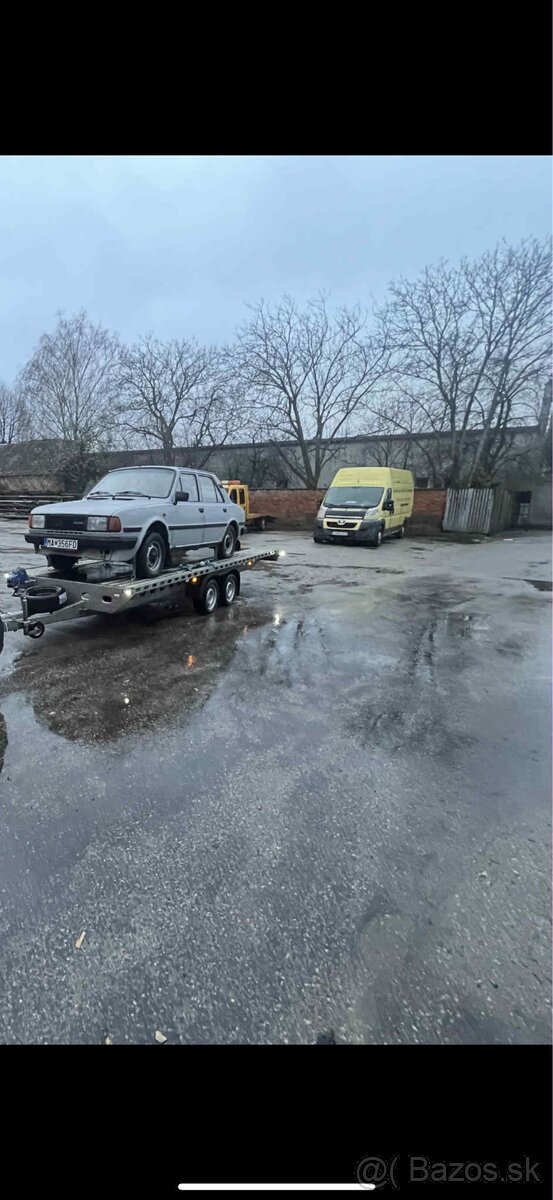 2-nápravový Prívesných vozík - 6